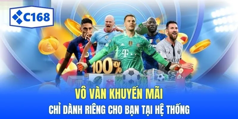 Vô vàn khuyến mãi chỉ dành riêng cho bạn tại hệ thống